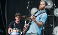 the Black Keys playing live in 2012