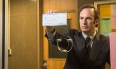 Bob Odenkirk as Saul Goodman.