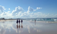 Byron Bay at lowtide