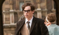 Eddie Redmayne as Stephen Hawking in The Theory of Everything.