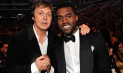 Paul McCartney and Kanye West.