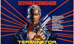 A poster for The Terminator, 1984