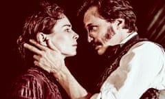 Tara Fitzgerald and Jonathan Firth in Gaslight at the Royal Theatre, Northampton.