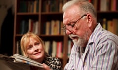 Claire Skinner and Kenneth Cranham in The Father.