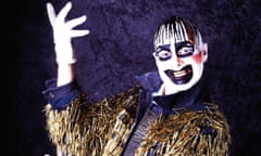 Leigh Bowery in the jacket he customised