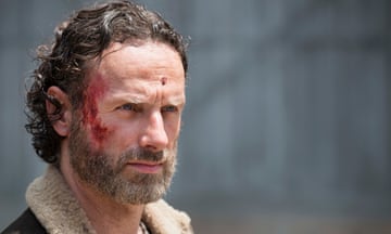 Andrew Lincoln as Rick Grimes.