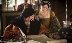 Anne Boleyn (Claire Foy) and Henry VIII (Damian Lewis) in Wolf Hall