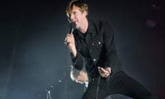 Ricky Wilson of the Kaiser Chiefs at the O2.