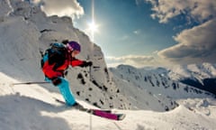 Off-piste in the Low Tatras, Jasna, Slovakia