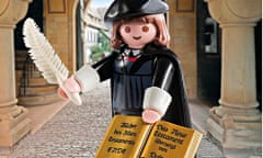 Playmobil's Martin Luther figurine
