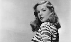 The late Lauren Bacall, pictured in 1944.