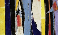 A detail of City Verticals by Lee Krasner