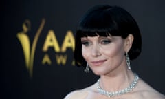 Actor Essie Davis on the red carpet at the AACTA awards.