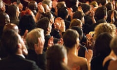 Clapping audience