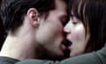 Hurts so good … Jamie Noonan and Dakota Johnson in Fifty Shades of Grey