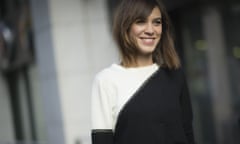 Alexa Chung out and about on Monday at London fashion week