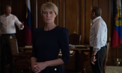 House of Cards: Robin Wright as Claire Underwood.