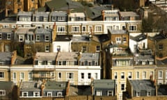 Houses in London cost an average of £458,283.