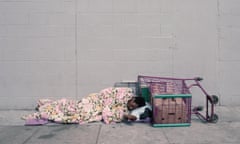 Towne Ave between 5th and 6th, Skid Row, Los Angeles, 2003.