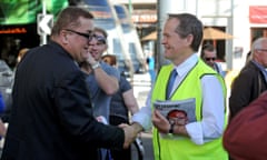 Bill Shorten selling the Big Issue