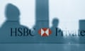 HSBC's Swiss private bank in Geneva