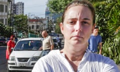 Cuban performance artist Tania Bruguera: detained three times. Photograph: Adalberto Roque/Getty Ima