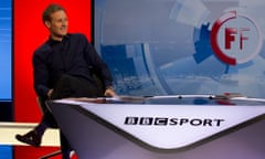 Dan Walker on the Football Focus set