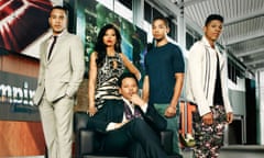 Terrence Howard (centre) and the cast of Empire.