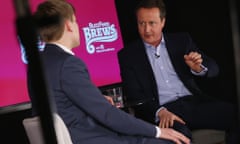 David Cameron is interviewed by Jim Waterson, the deputy editor of Buzzfeed UK.