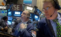 Traders at the New York Stock Exchange.