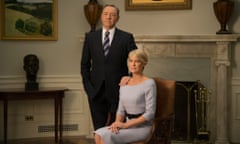 House of Cards: Kevin Spacey and Robin Wright as Frank and Claire Underwood.