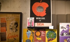 Posters in Bucharest auction of Communist memorabilia