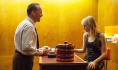 Michael Keaton and Emma Stone in Birdman