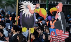 Protesters demonstrate against vulture funds in Buenos Aires