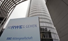 Germany's RWE energy giant sold its DEA oil subsidiary to the L1 Group.