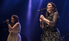 Folk duo the Unthanks at the Roundhouse in London