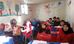 Syrian children in school