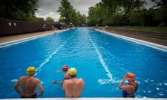 Jesus Green pool, Cambridge, perfect for an outdoor swim.