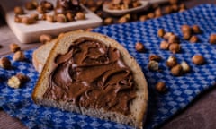 Hazlenut Nutella spread