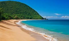 A sandy beach in France