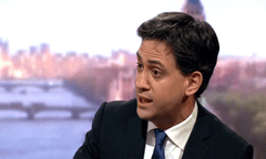 Ed Miliband on the Andrew Marr show