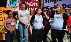 Focus E15 Mothers protesting at plans to demolish a housing estate.