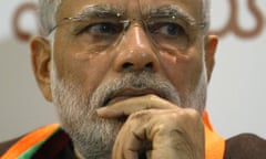 Indian prime minister Narendra Modi