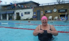 Sally Goble at Hampton Lido