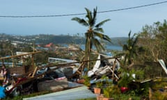Port Vila after Cyclone Pam