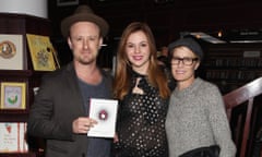 Ben Foster, Amber Tamblyn and Robin Wright at Housing Works.