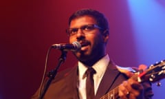 Bhi Bhiman at The Roundhouse in London, 2012.