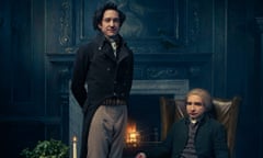 Jonathan Strange (Bertie Carvel) and Mr Norrell (Eddie Marsan)