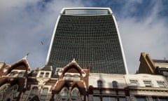 Walkie Talkie developer leads market higher.