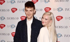 Clean Bandit - Jack Patterson and Grace Chatto at the Ivor Novello Awards